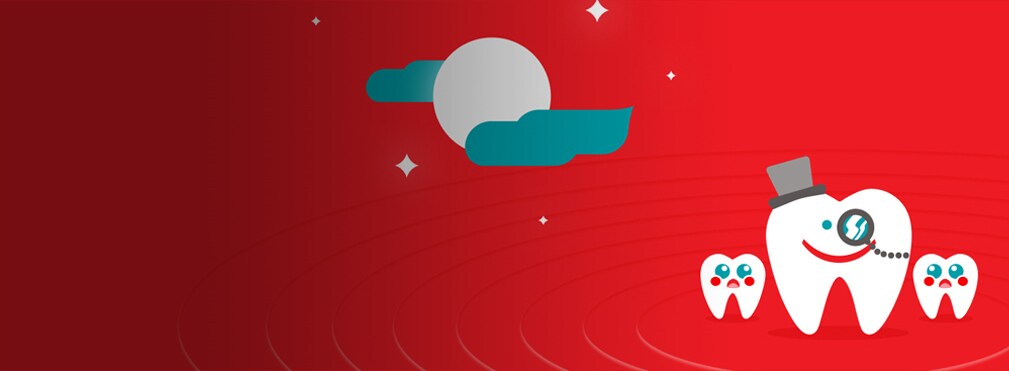 denti saggi con cappello