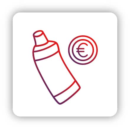 Rilassatevi e recuperate i vostri soldi icon euro