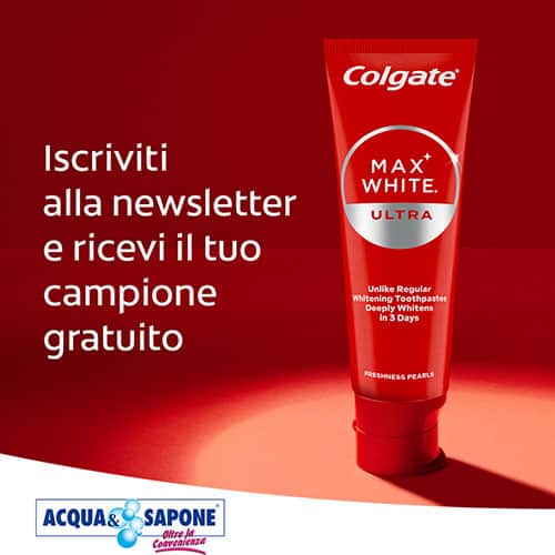 Iscriviti alla newsletter e ricevi il tuo campione gratuito