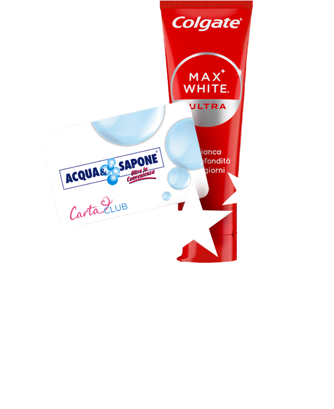 Colgate Max White Ultra Dentifricio E Acqua & Sapone Saponetta
