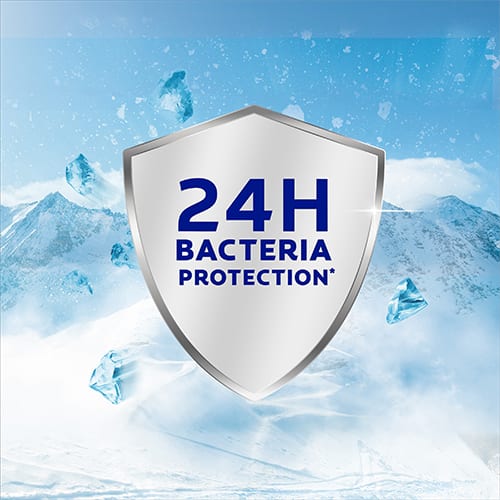 24h di protezione dai batteri