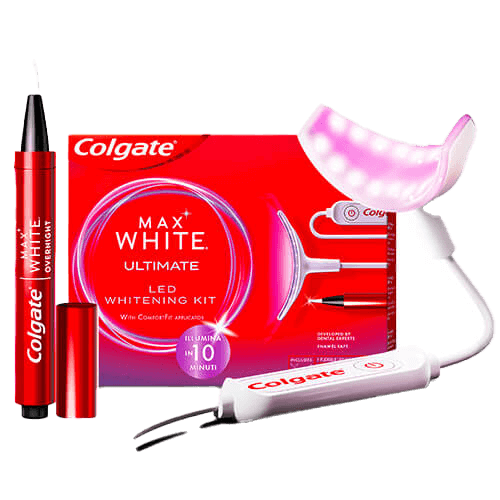 Max White Ultimate LED Kit Sbiancante con applicatore ComfortFit
